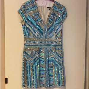 Parker sequin cocktail dress size 10